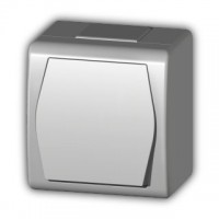 vypínač vodo HERMES č.7 biely IP44